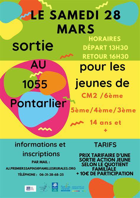 sortie Les jeunes