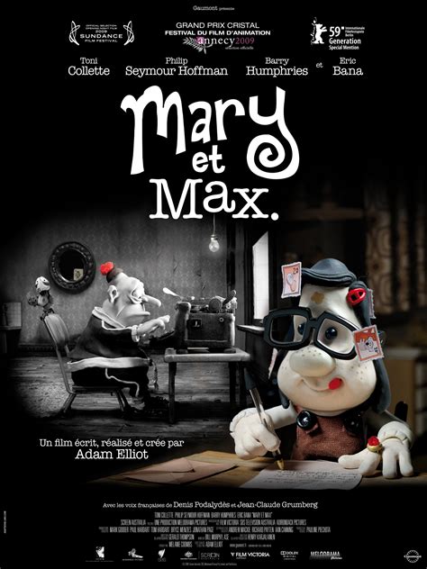sortie Mary et Max.