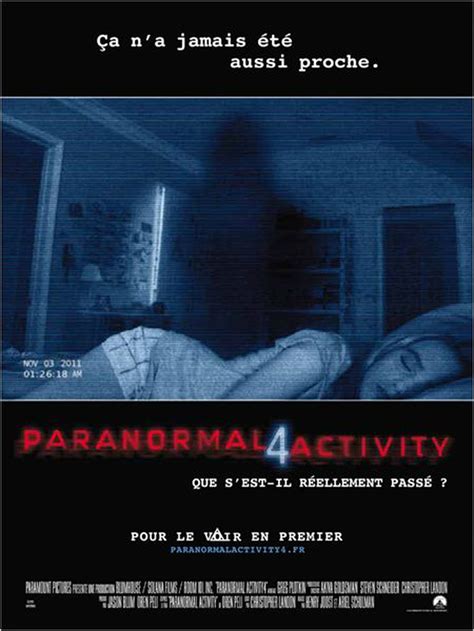 sortie Paranormal Activity 4