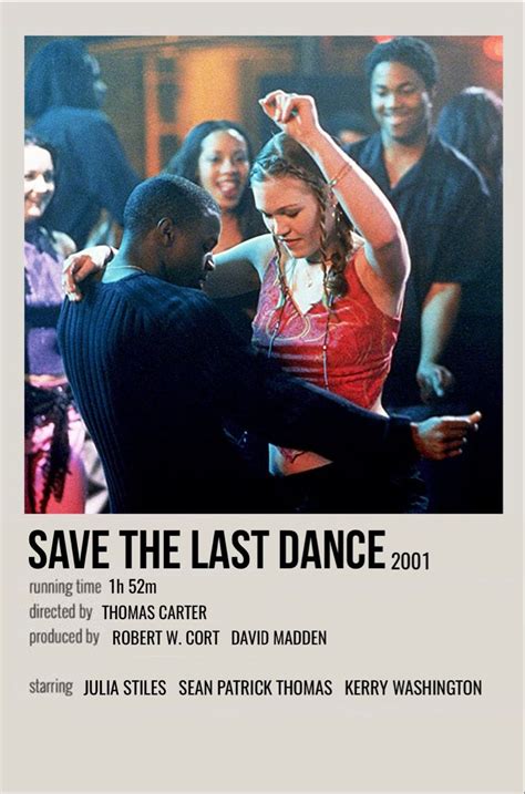 sortie Save the Last Dance