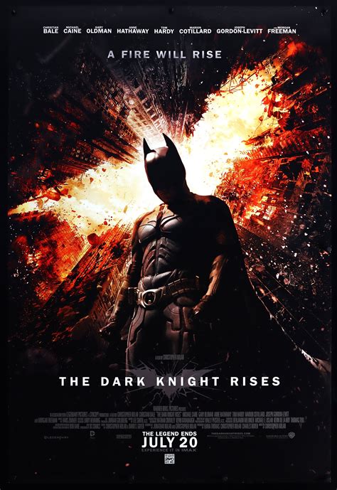 sortie The Dark Knight Rises