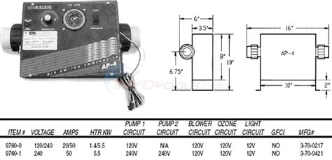 spa builders ap 4 schematic 