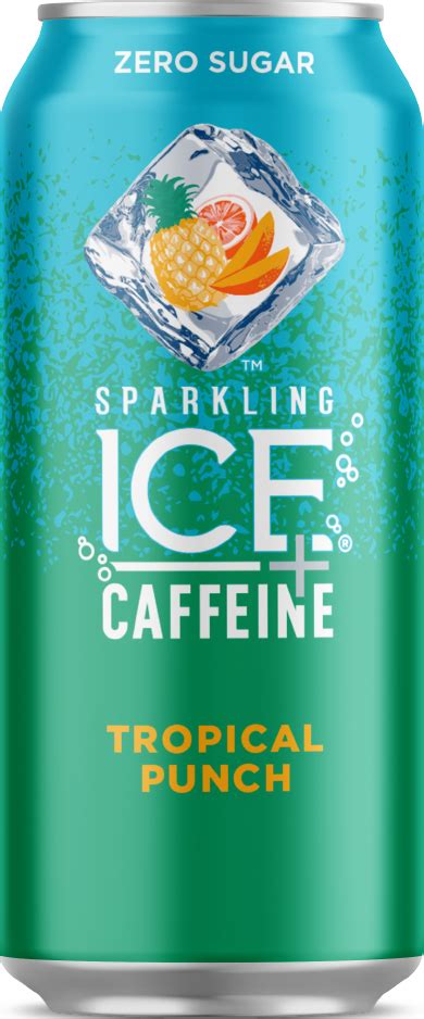 sparkling ice caffeine tropical punch