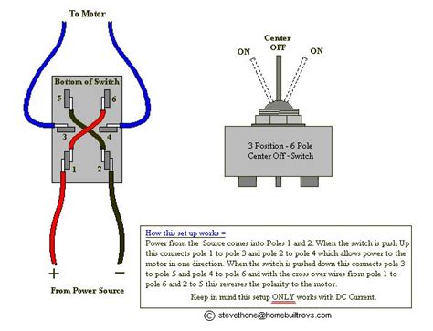 speed control dpdt toggle switch wiring diagram 