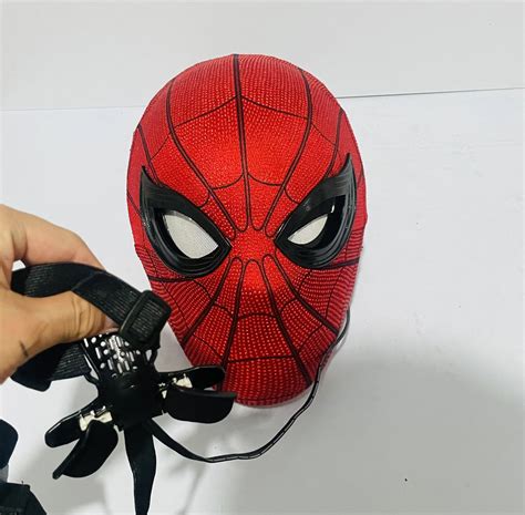 spider man mask moving eyes unboxing