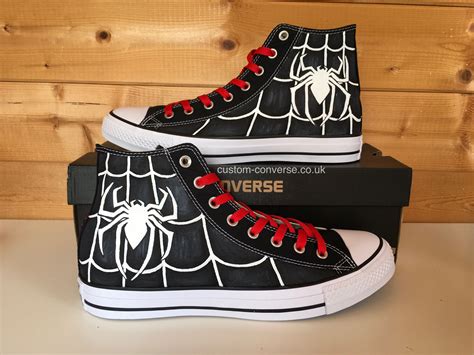 spiderman converse shoes