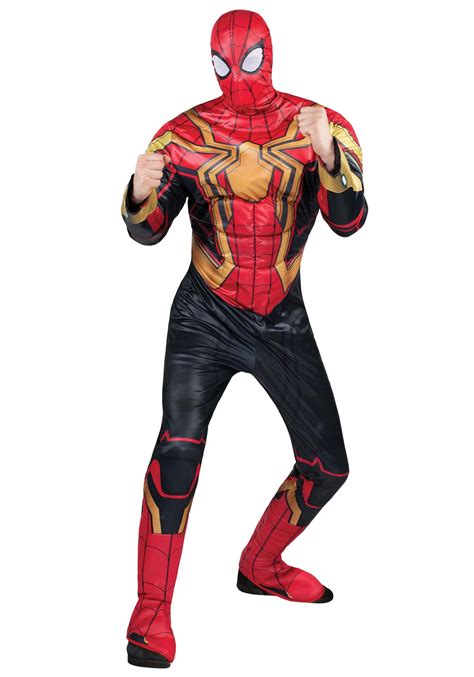 spiderman integrated suit costume