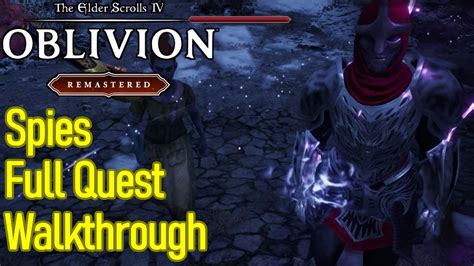 Spies Walkthrough Oblivion