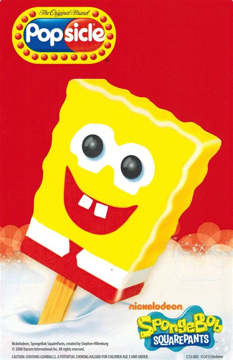 sponge bob ice cream