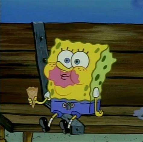 spongebob ice cream meme