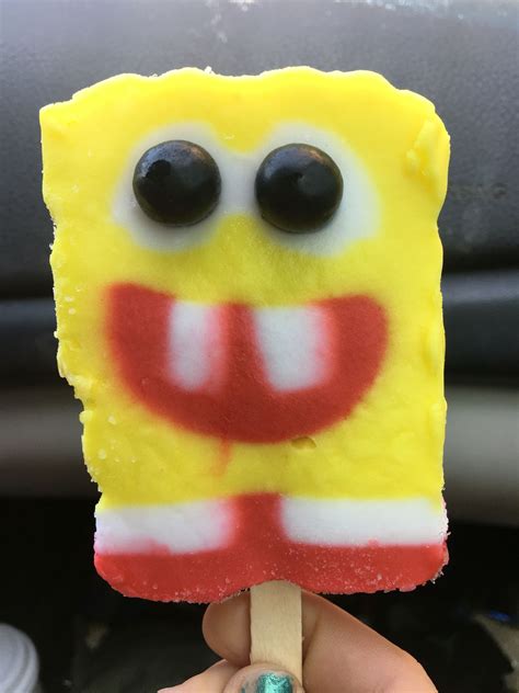 spongebob ice cream popsicle