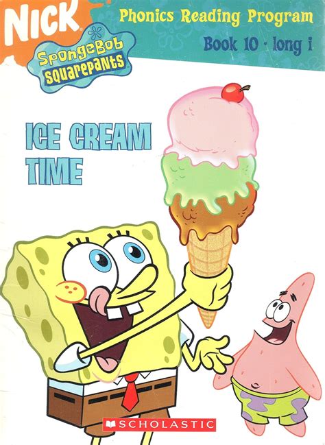 spongebob ice cream time book