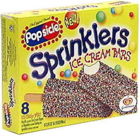 sprinklers ice cream bars