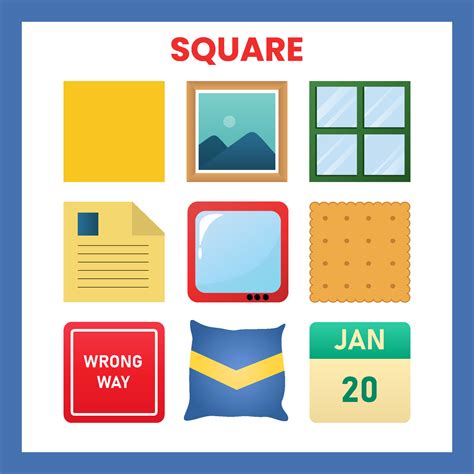 square shape objects clip art, Square objects pictures. Objects square cliparts clip gift blue ribbon attribution forget link don