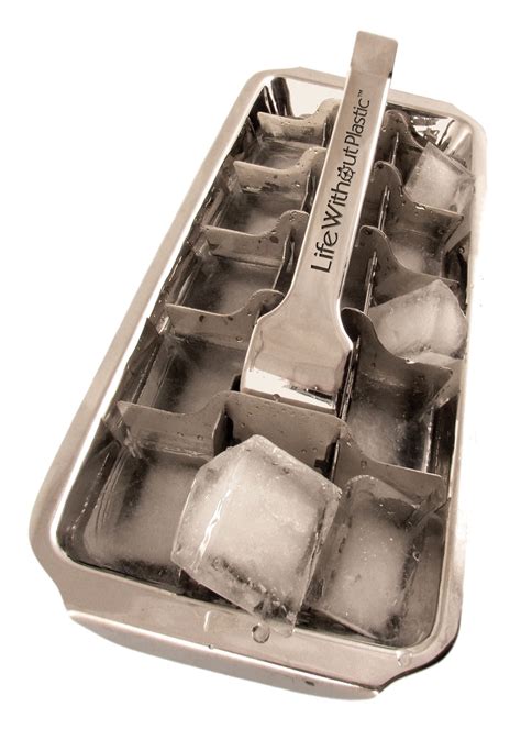 stainless ice cube tray