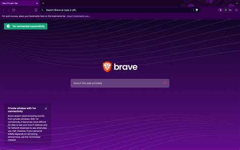 start brave browser in private mode, The brave browser