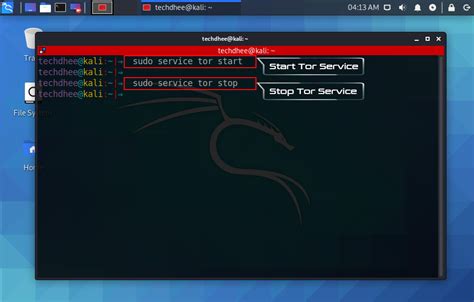 start tor service in kali linux, We will also show you how to configure kali linux to use the tor