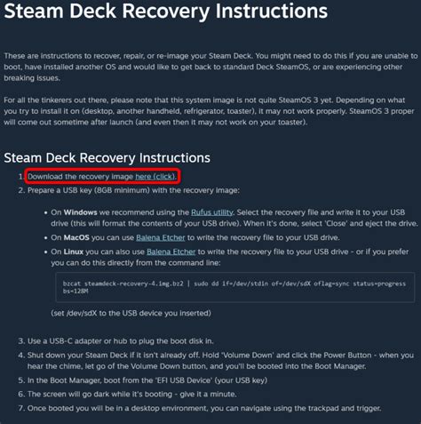 steam deck recovery rufus, Steam deck dual boot: simple step-by-step guide