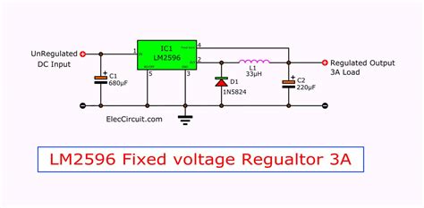 step down voltage regulator wiring 