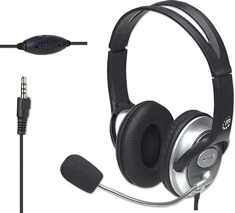 stereo headset with microphone input, Stereo headset with microphone