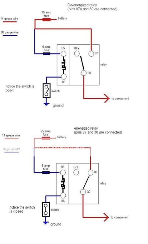 steringcollmsimple relay switchstering wiring diagram 