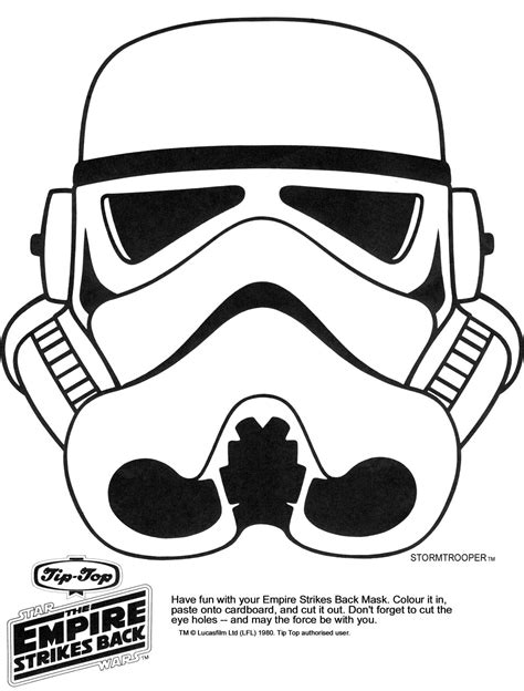Stormtrooper Mask Printable
