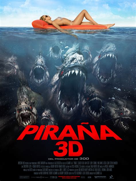 strömmande Piranha 3D