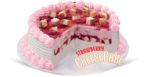 strawberry cheesecake ice cream cake dairy queen