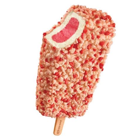strawberry crunch ice cream bar