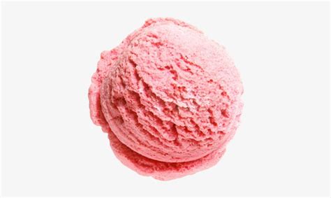 strawberry ice cream scoop