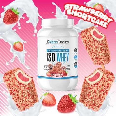 strawberry shortcake ice cream protein powder