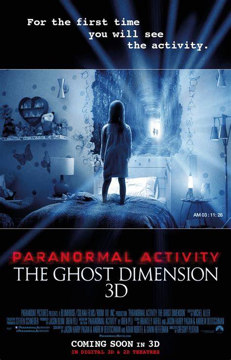 streaming Paranormal Activity: The Ghost Dimension