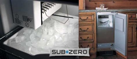 sub zero ice maker repair