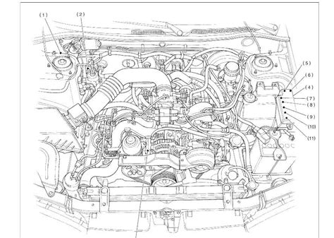 subaru forester engine diagram 