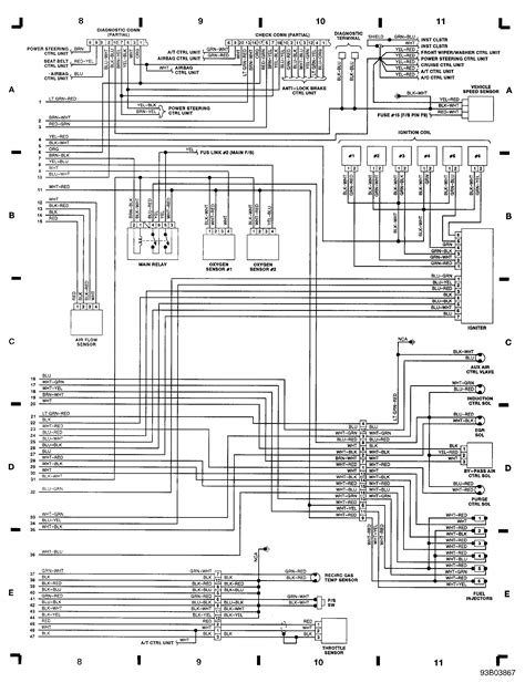 subaru injector wiring diagram 