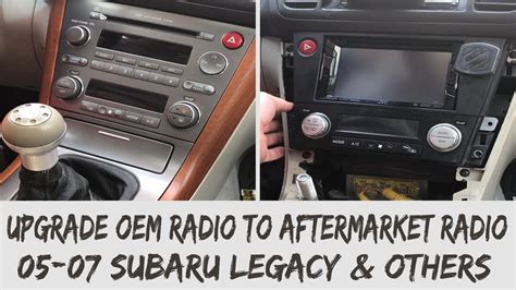 subaru outback aftermarket stereo system update 