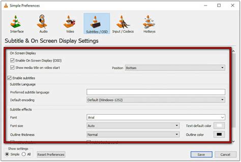 subtitle settings in vlc, 5 methods to fix vlc subtitles not showing/working