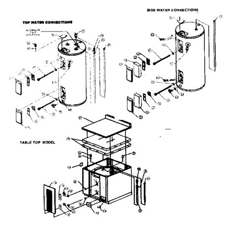 suburban heater parts diagram 