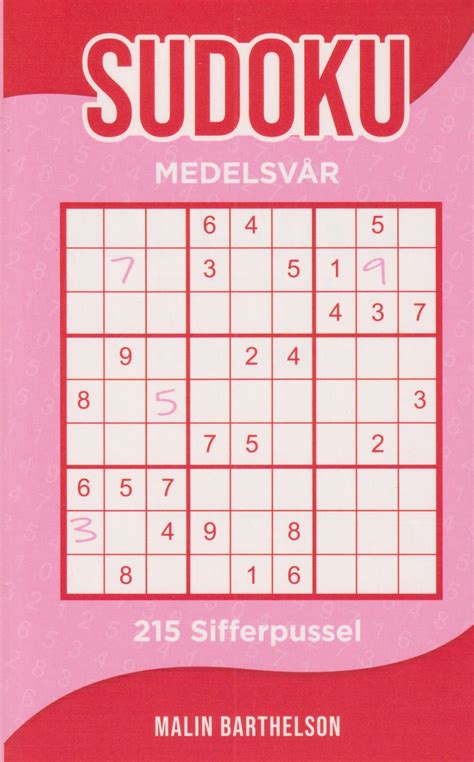 sudoku medelsvår