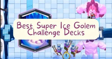 super ice golem challenge deck