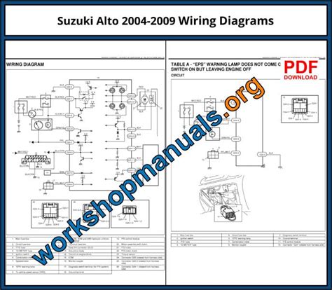 suzuki alto wiring diagram manual 