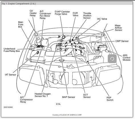 suzuki grand vitara engine diagram 