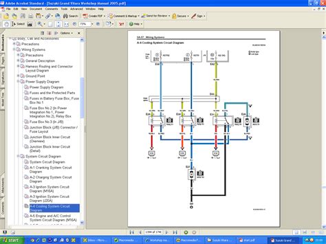 suzuki vitara wiring diagram 