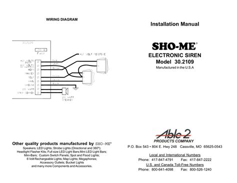 svp siren wiring diagram 