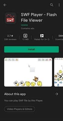 swf file player android, Play swf files on windows 10