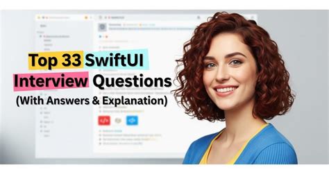 swift ui interview questions and answers, Swiftui interview questions and answers
