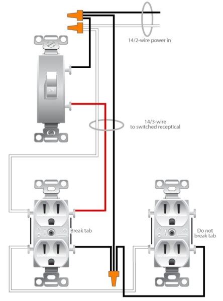 switched schematic wiring diagrams for bedroom 