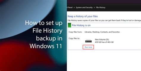 system file history backup tool, 3 tips to fix windows 10 file history backup no usable drives found