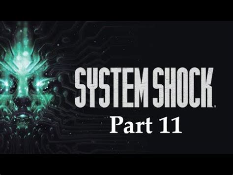 System Shock Maintenance Walkthrough