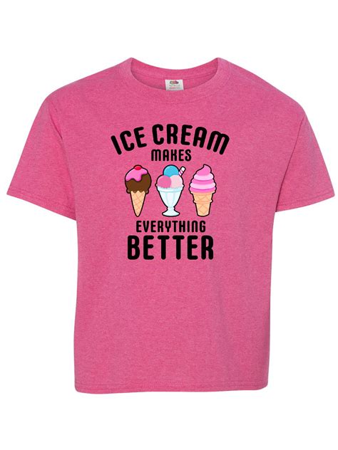 t shirt with ice cream